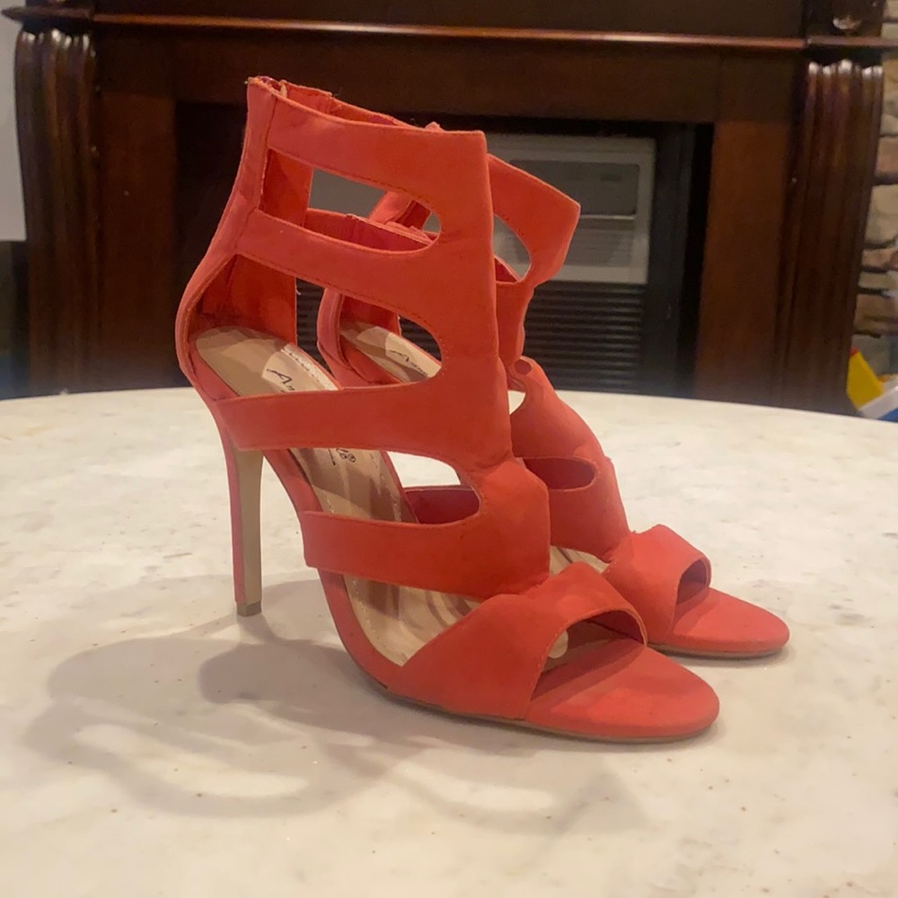 Anne Michelle open toe heels